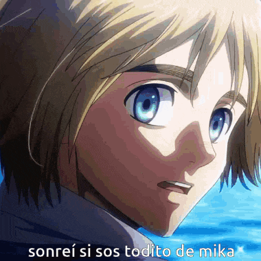 Armin Arlert Armin De Mika GIF