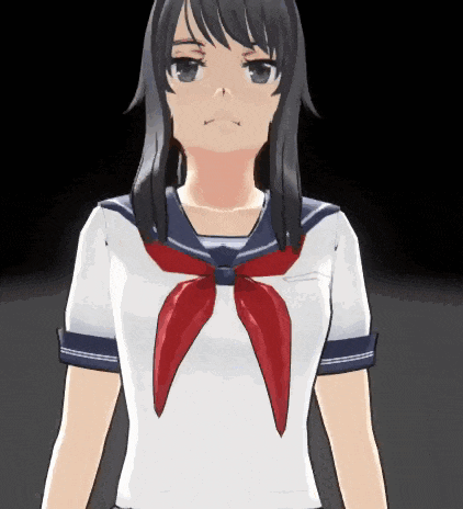 Ayano Aishi Yanderesimulator GIF