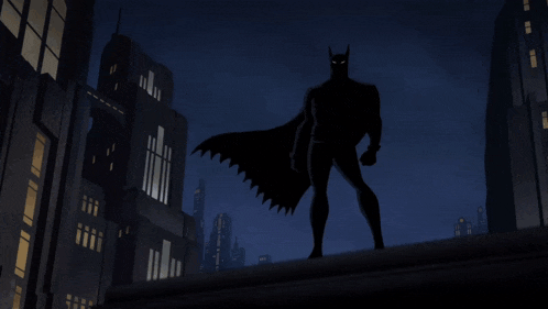 Batman Caped Crusader Batman Pose GIF