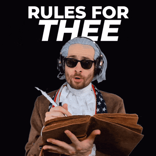 Benjammins Rules For Thee GIF