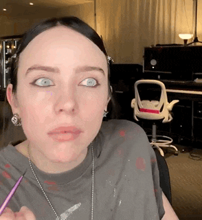 Billie Eilish Gagged Billie Eilish Charl GIF