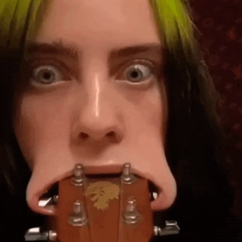 Billie Eilish Gutair GIF
