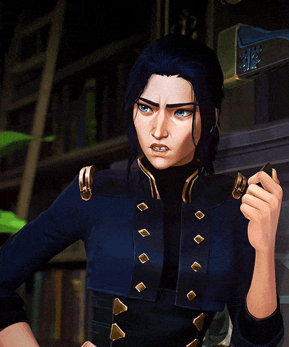 Caitlyn Kiramman Ponytail Arcane Caitlyn Kiramman Act 3 Iii Arcane GIF