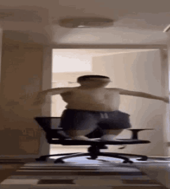Chair Spin Spin Chair GIF