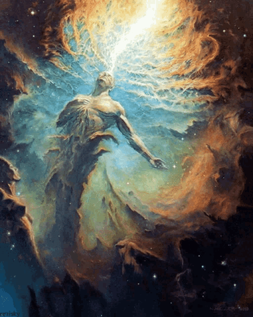 Cosmic Angel GIF