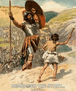 David Goliath GIF