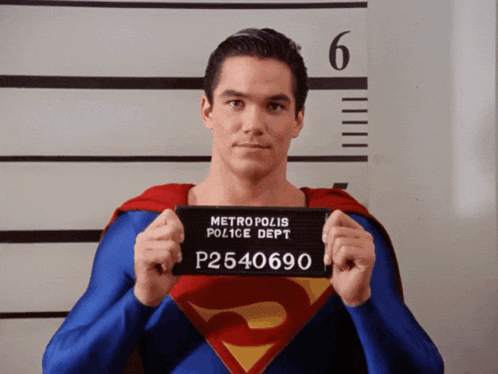 Dean Cain Superman GIF
