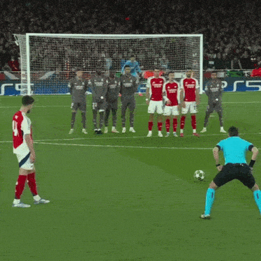 Declan Rice Free Kick GIF
