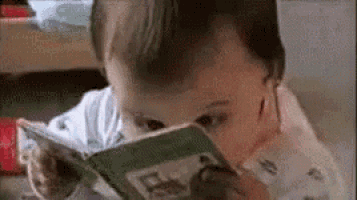 Frantic Reading GIF