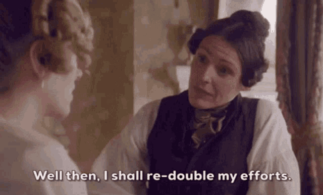 Gentleman Jack Redouble Efforts GIF