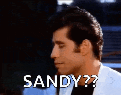 Grease Sandy GIF