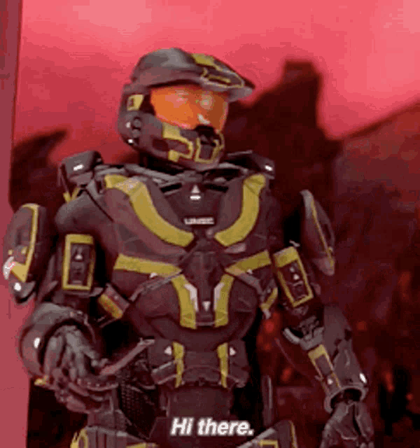 Halo Hi There GIF