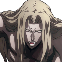 Hurting Alucard Sticker
