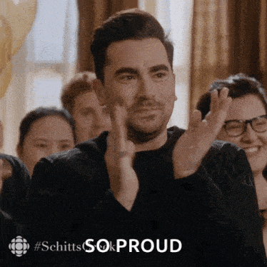 Im Proud Of You Dan Levy GIF