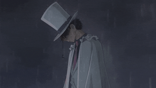 Kaito Kid Rain GIF