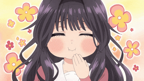 Kaoruko Waguri The Fragrant Flower Blooms With Dignity GIF