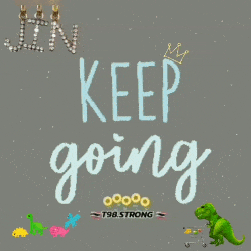 Keep Going Jin GIF