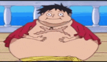 Luffy Hungry GIF