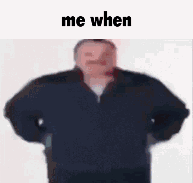 Me When Fat Man GIF
