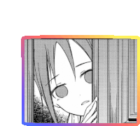 Oh Kawaii Koto Manga Panel Sticker