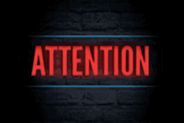 Pay Attention Warning GIF