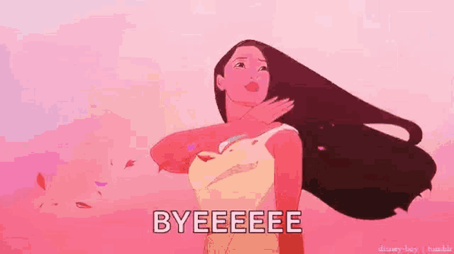 Pocahontas Goodbye GIF