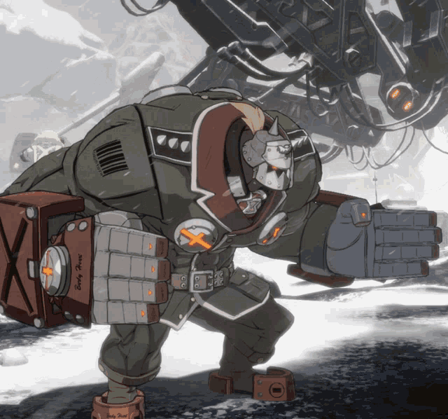Potemkin Guilty Gear GIF