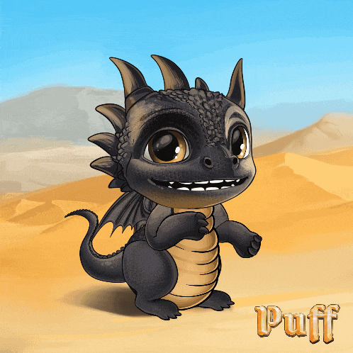 Puff Puff The Dragon GIF