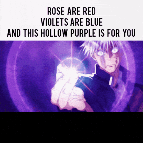 Purple Gojo GIF