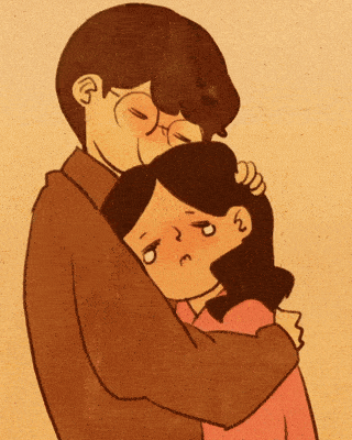 Puuung Hug Comfort Hug GIF
