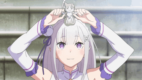 Re Zero Emilia GIF