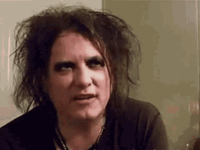 Robert Smith The Cure GIF
