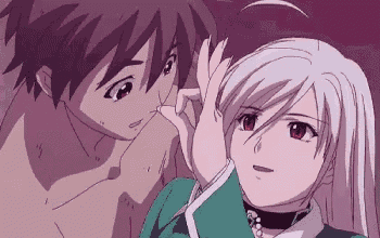 Rosario Vampire Moka Akashiya GIF