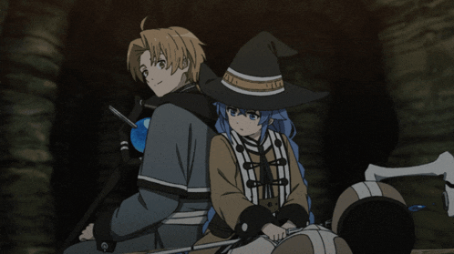 Roxy Migurdia Rudeus Greyrat GIF