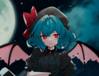 Sasamin4ik Remilia Scarlet GIF