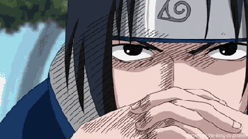 Sasuke Thinking GIF