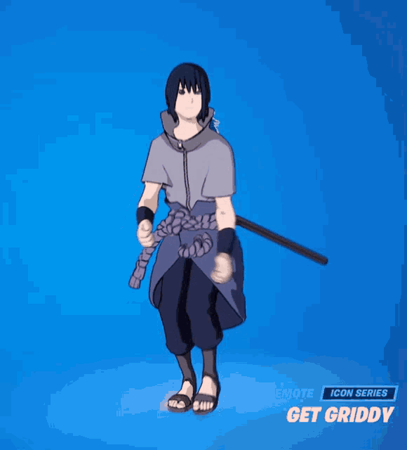 Sasuke Uchiha Fortnite GIF