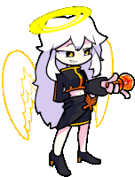 Shiro Fnf Sticker