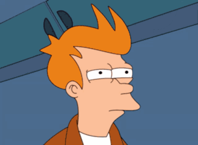 Skeptical Futurama GIF