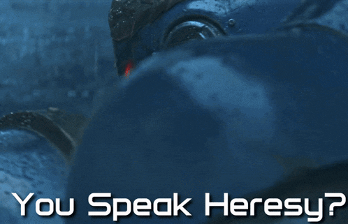 Space Marine You Speak Heresy GIF