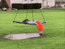 Swinging Hanging GIF