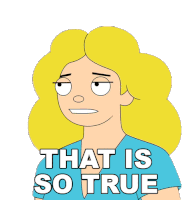 That Is So True Debbie Harper Sticker