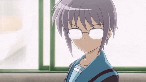 The Melancholy Of Haruhi Suzumiya Suzumiya Haruhi No Yuutsu GIF