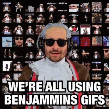 Washington Gif Guy All Using Benjammins GIF