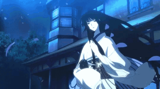 Yuuko Wondering GIF