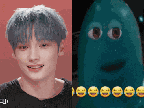 Actspromise Hueningkai Monsters Vs Aliens GIF