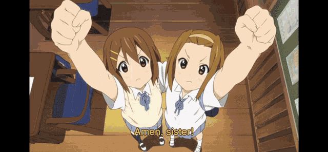 Amen Sister Ritsu Tainaka GIF