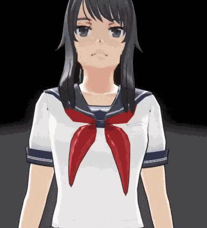 Ayano Aishi Yanderesimulator GIF