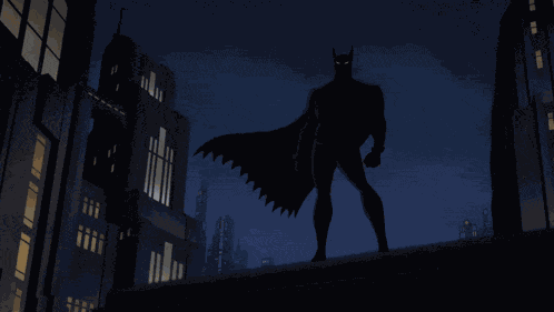 Batman Caped Crusader Batman Pose GIF