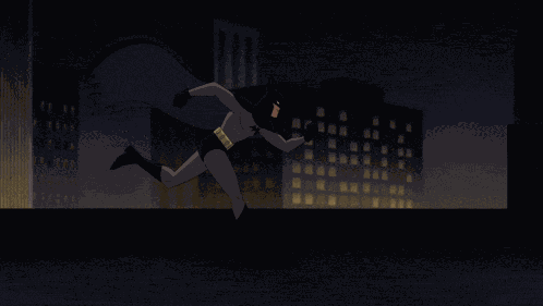 Batman Running GIF